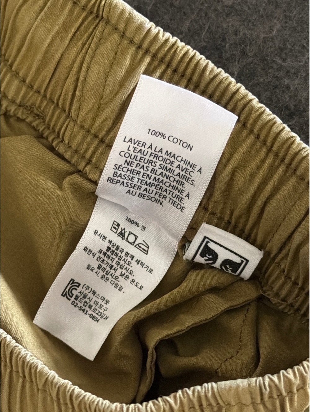 OBEY Sunny Poplin Cargo Pants Olive Oil Y2K Inspired Joggers Women's Size Small - Picture 8 of 9